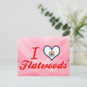 Carte Postale I Love Flatwoods, Virginie-Occidentale (Debout devant)