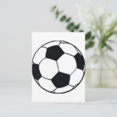 Carte Postale I Love Football (Soccer) Coeur du jeu : I Love (Debout devant)