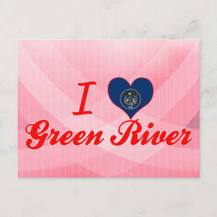 Carte Postale I Love Green River, Utah