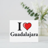 Carte Postale I Love Guadalajara (Debout devant)
