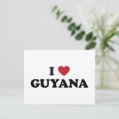 Carte Postale I Love Guyana (Debout devant)