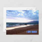 Carte postale I Love Hawaii (Devant / Derrière)