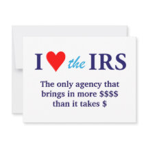 I Love Heart the IRS