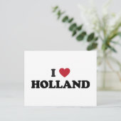 Carte Postale I Love Holland (Debout devant)