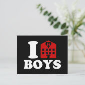 Carte Postale I Love Hotel Boys (Debout devant)