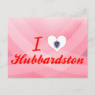 Carte Postale I Love Hubbardston, Massachusetts
