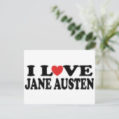 Carte Postale I Love Jane Austen Classic (Debout devant)