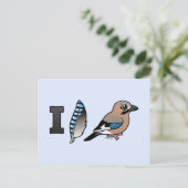 Carte Postale I Love Jays (Debout devant)