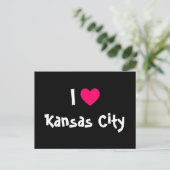 Carte Postale I Love Kansas City (Debout devant)