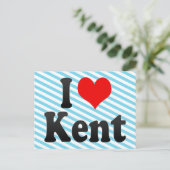 Carte Postale I Love Kent, États-Unis (Debout devant)