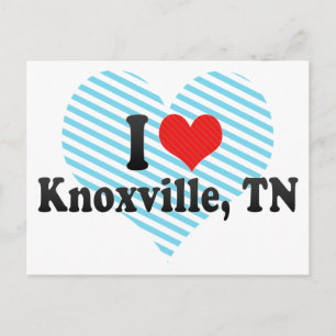 Carte Postale I Love Knoxville, TN