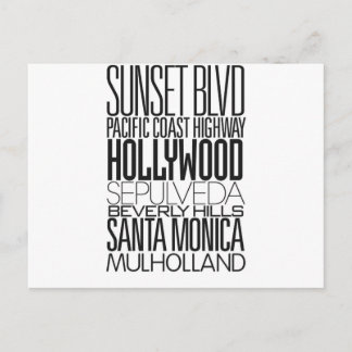 Carte Postale I Love LA