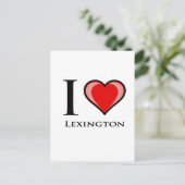 Carte Postale I Love Lexington (Debout devant)