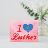 Carte Postale I Love Luther, Oklahoma (Debout devant)