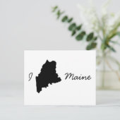 Carte postale I Love Maine (Debout devant)