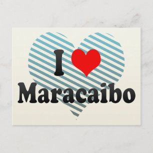 Carte Postale I Love Maracaibo, Venezuela