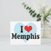 Carte Postale I Love Memphis (Debout devant)