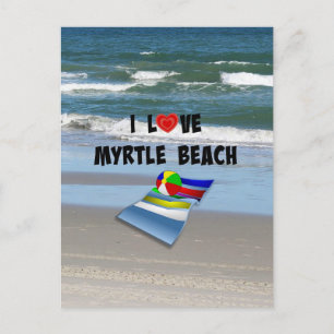 Carte Postale I Love Myrtle Beach