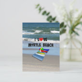 Carte Postale I Love Myrtle Beach (Debout devant)