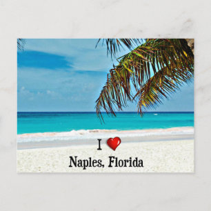 Carte Postale I Love Naples, Floride