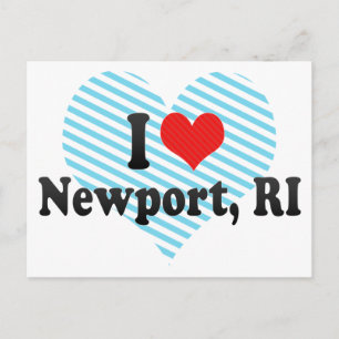Carte Postale I Love Newport, RI