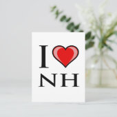 Carte Postale I Love NH - New Hampshire (Debout devant)