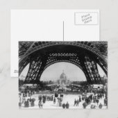 Carte Postale I Love Paris (Devant / Derrière)