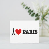 Carte Postale I Love Paris (Debout devant)