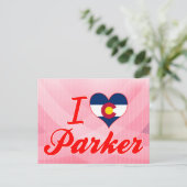 Carte Postale I Love Parker, Colorado (Debout devant)