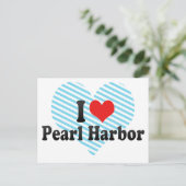 Carte Postale I Love Pearl Harbor (Debout devant)
