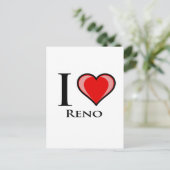 Carte Postale I Love Reno (Debout devant)