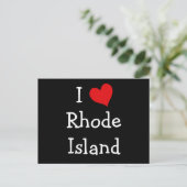 Carte Postale I Love Rhode Island (Debout devant)