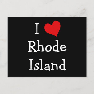 Carte Postale I Love Rhode Island
