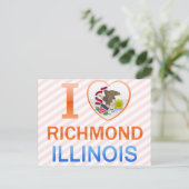 Carte Postale I Love Richmond, IL (Debout devant)