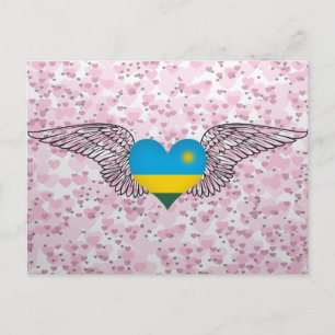 Carte Postale I Love Rwanda - ailes