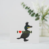 Carte Postale I Love Shags (Debout devant)