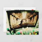 Carte Postale I Love Snailmail - La fille dans l'image (Devant / Derrière)