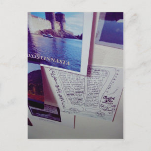 Carte Postale I Love Snailmail - Salutations Du Monde