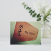 Carte Postale I Love Snailmail - Sticker Postal (Debout devant)