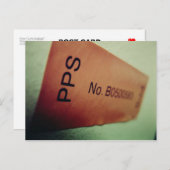 Carte Postale I Love Snailmail - Sticker Postal (Devant / Derrière)