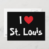 Carte Postale I Love St. Louis (Devant / Derrière)