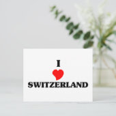Carte Postale I Love Switzerland (Debout devant)