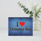 Carte Postale I Love Thunder Bay, Canada (Debout devant)