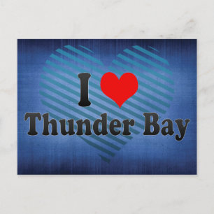 Carte Postale I Love Thunder Bay, Canada