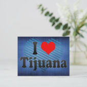 Carte Postale I Love Tijuana, Mexique (Debout devant)