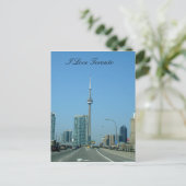 Carte Postale I Love Toronto (Debout devant)