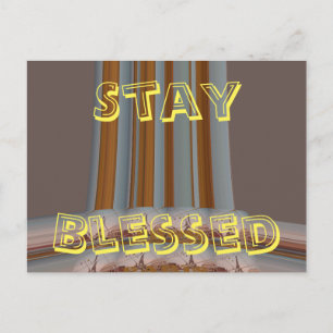 Carte postale I Love Tour Eiffel séjour béni