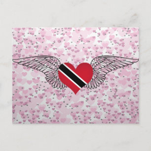 Carte Postale I Love Trinidad and Tobago - ailes
