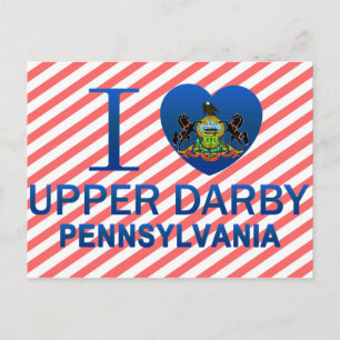 Carte Postale I Love Upper Darby, PA