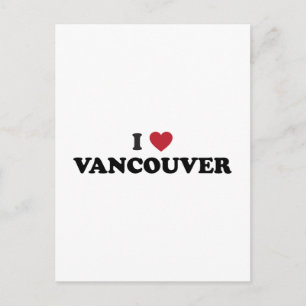 Carte Postale I Love Vancouver Washington